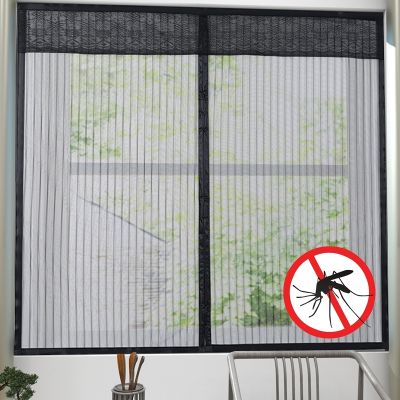 Fly Mosquito Window Net Breathable Windows Door Screen Summer Door Curtain for Living Room Kitchen mosquiteras para ventanas