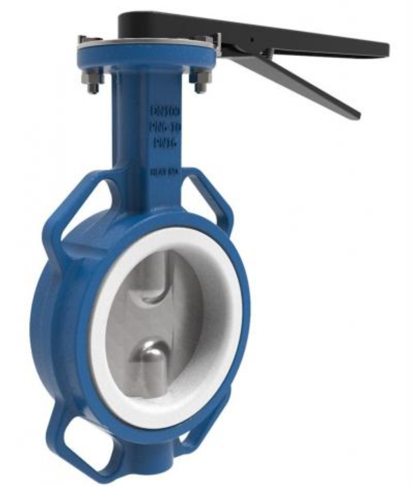 Belven Wafer Type Concentric Butterfly Valve Cast Iron Gg25 Body