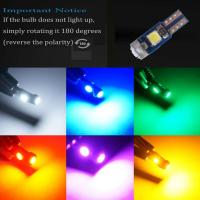 10ชิ้น T5 LED 3030 3SMD รถยนต์ LED แดชบอร์ด S Peedometer หลอดไฟตราสารแดชบอร์ดไฮไลท์แสง12โวลต์อ่านแผงหน้าปัดโคมไฟ