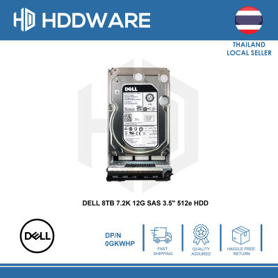 DELL 8TB 7.2K 12G SAS 3.5" 512e HDD // 0GKWHP // GKWHP // ST8000NM0075