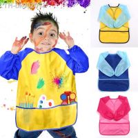 ◈ Waterproof Long Sleeve Children Painting Clothes Baby Toddler Craft Cooking Girls Boys Feeding Smock Bib Apron Rakish