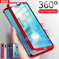 360เต็มรูปแบบ Hard เคสโทรศัพท์สำหรับ OPPO A57 A59 A37 A77 A33 A83 A73 A79 F5พร้อมกระจกเทมเปอร์ DGX