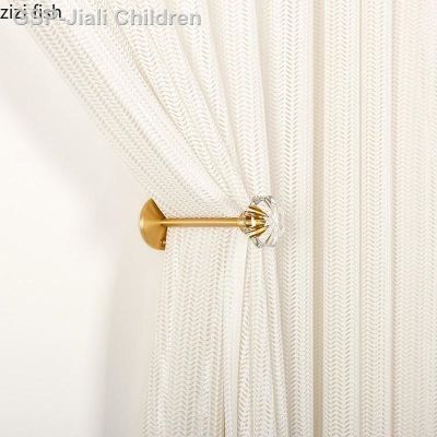 ☼ดัดสีบรอนซ์ Gancho Cortina Rolha Parede Pendurado Cabide Acessórios Dourado Decorativo Ganchos