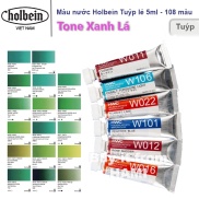 Màu nước Holbein Artist Watercolor Nhật Bản - Tuýp lẻ 5ml