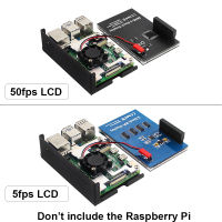 3.5นิ้วราสเบอร์รี่ Pi 4จอแสดงผล5 50 FPS 480X320พิกเซล Touch Screen Monitor กรณีโลหะอลูมิเนียมเชลล์สำหรับราสเบอร์รี่ Pi รุ่น B