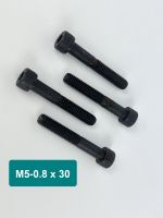 สกรูหัวจมดำเกลียวไม่ตลอด เกรด12.9 ขนาด M5-0.8x30 (บรรจุ 20 ตัว)