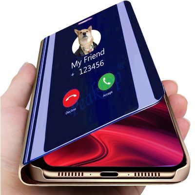 （SPOT EXPRESS）กระจกสมาร์ท（SPOT EXPRESS）เคสโทรศัพท์สำหรับ Samsung Galaxy J3 J5 J7 2017 J4 Plus 2016สำหรับ J530 J730ฝาครอบหนัง