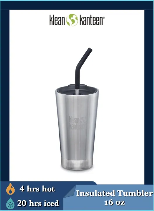 Klean Kanteen 16oz Insulated Tumbler Brushed Stainless Lazada PH