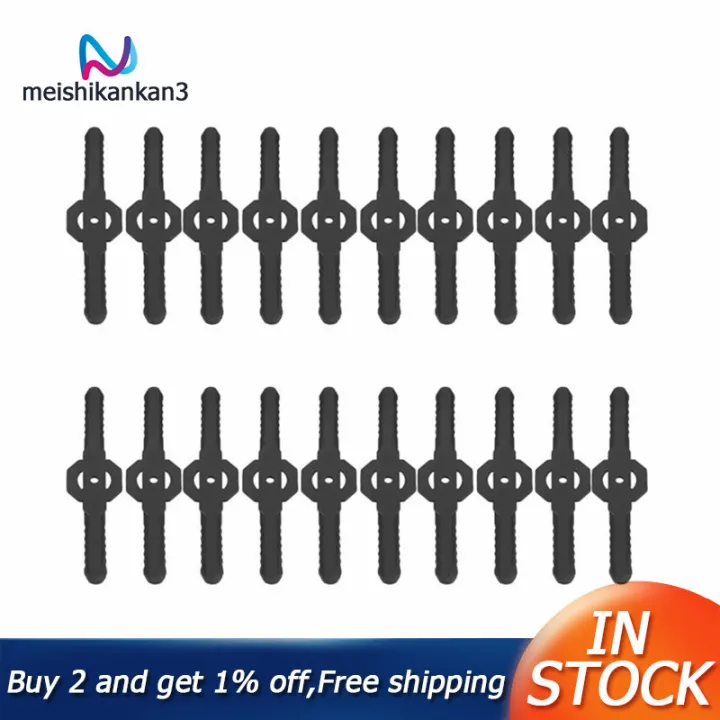 20Pcs Plastic Grass Trimmer Blades Lawn Mower Blade Cordless Trimmer