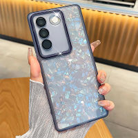 ปกเคสใส่โทรศัพท์สำหรับ VIVO V27 V27Pro V23 V25Pro Y27 V23E X90 X80 X80Pro X70 X60 Y36 V20Pro Z7 T1X 5กรัม Y52 Y21S Y21 Y20i Y21T Y33S Y33T 4G IQOO Y36 11 5G Y16 Y20 Y20S G เคสลูกอมเคี้ยวนุ่มพื้นผิวเคสป้องกันแบบใหม่มีอุปกรณ์ป้องกันเลนส์ Y12S Y12A