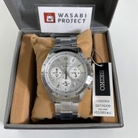 【AuthenticDirect from Japan】SEIKO SBTR009 Chronograph 1.7" Silver Wrist watch นาฬิกาข้อมือ