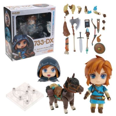 Breath Of Wild Zelda Link Nendoroid 733-DX Action Figure Toy