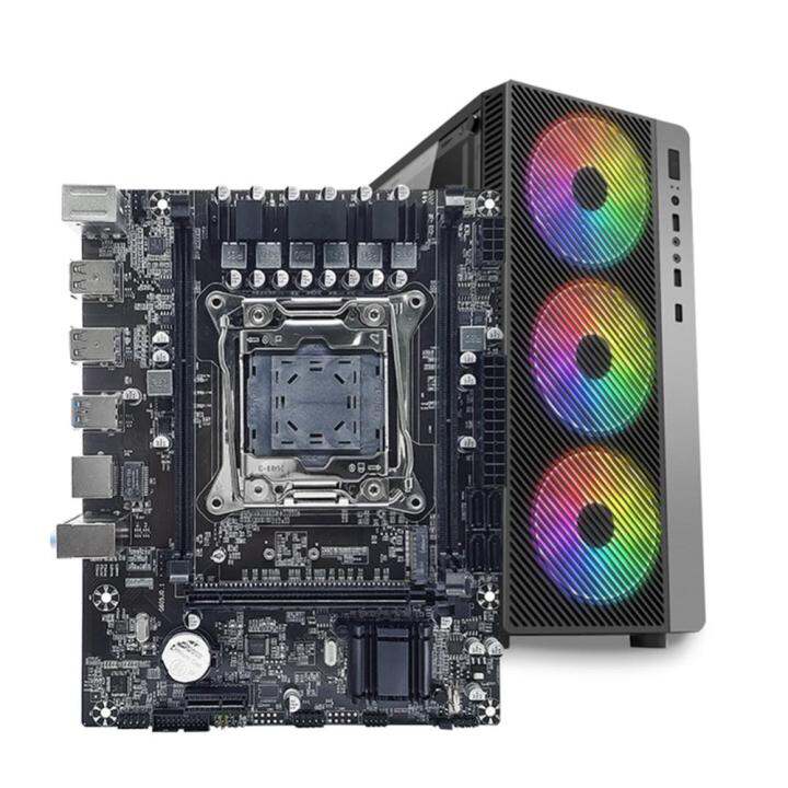 X99LGA2011-3เมนบอร์ดคอมพิวเตอร์ไมโคร-ATX เมนบอร์ดเกม DDR4 2666MHz 32GB ...