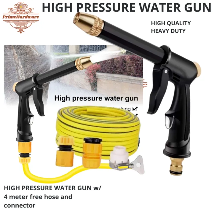 Adjustable High Pressure Washer Gun Patterns Car Wash Garden Watering ...