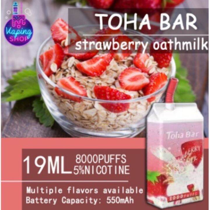 Toha up to 8000 Puffs Legal Distribution 8K 19 ML 04 Lazada PH