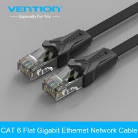 Vention ตัวเชื่อมต่อ Rj45ความเร็วสูง,สายเครือข่ายกิกะบิตแบน6สายเคเบิลอีเทอร์เน็ตสาย RJ45สาย Patch LAN สำหรับเราเตอร์แลปท็อป PC