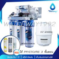 Treatton เครื่องกรองน้ำดื่ม 5 ขั้นตอนระบบ รุ่น RO 50 GPD แบบแขวน (รับประกัน 1 ปี) คุณภาพดี อุปกรณ์ครบชุด จัดส่งฟรี