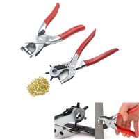 Eyelet plier setter setting leather watchband watch band Grommet belt shoe snap button cloth tool strap hole puncher punching  Pliers