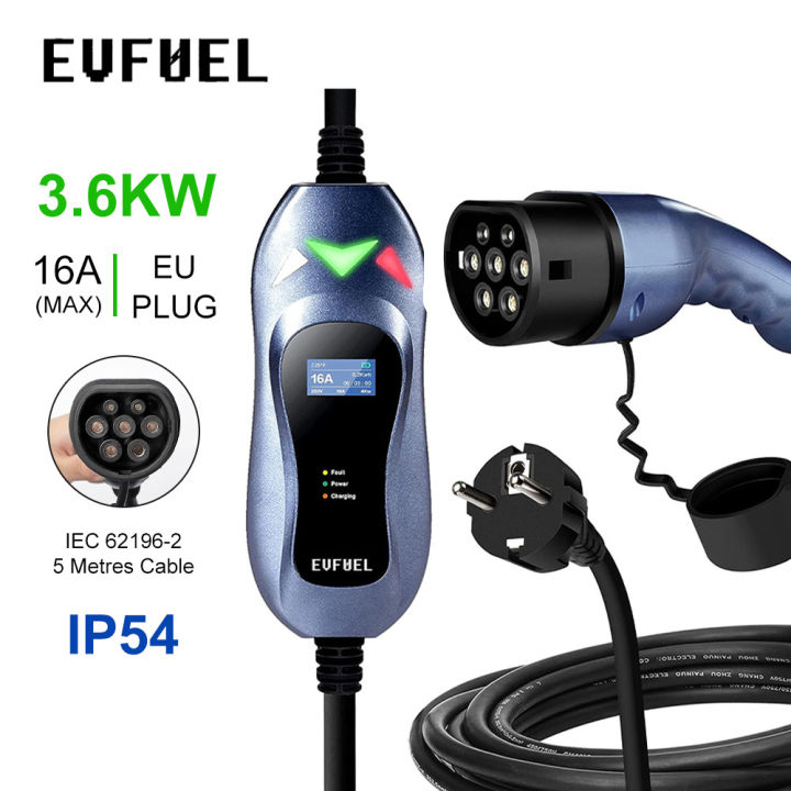 evfuel-กล่องติดผนังรูปสายชาร์จ2รถยนต์ไฟฟ้าแบบที่ชาร์จอีวีสำหรับรถยนต์ไฟฟ้า