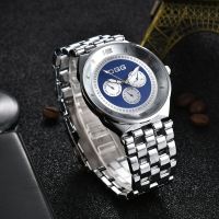 New Luxury Men Watches Business Quartz Watches Stainless Steel Round Dial Casual Watch Man Watches Modern Classic Horloges Watch