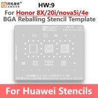 Hw9ลายฉลุ Amaoe Bga สำหรับ Huawei 20i 8x Play10 10P 9S Nova5i 4e ฉลุ710 Hi6260 Cpu Reballing ตาข่ายดีบุก