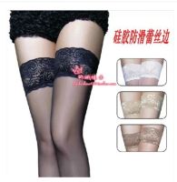 【CC】❅℗⊙  Womens Stocking Transparent Sheer Thigh Nightclubs Pantyhose Anti-slip Erotic