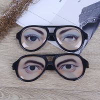 【LZ】▫☃ஐ  1pcs Party Funny Glasses Fake Novelty Gag Prank Eye Ball Joke Toy