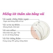 Miếng lót thấm sữa giặt được, tránh tràn sữa, rỉ sữa