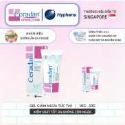 Instant itch cream ceradan Soothing Gel menthol soothes skin, for red