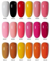 สีทาเล็บเจล Base Coat (รองพื้นยาทาเล็บเจล) Top Coat (เคลือบสีเล็บเจล) UV LED Gel ทาเล็บเจล สีเจล ยาทาเล็บเจล 7.3 มล.