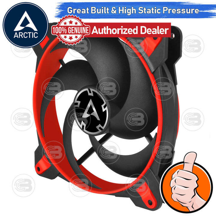 coolblasterthai-arctic-pc-fan-case-bionix-p140-red-pressure-optimised-with-pwm-pst-size-140-mm-ประกัน-10-ปี