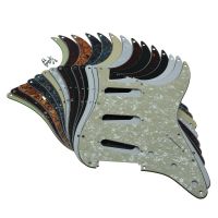 KAISH 11 Lubang ST SSS Tunggal Kumparan Pickguard Gitar Pickguard Untuk Pelat Awal Dengan Sekrup Untuk Amerika FD Unstratokastor