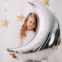 【DT】hot！ 1Pc Foil Balloons Classic Kids Birthday Wedding Decoration Anniversary Gold Baby Shower Gifts