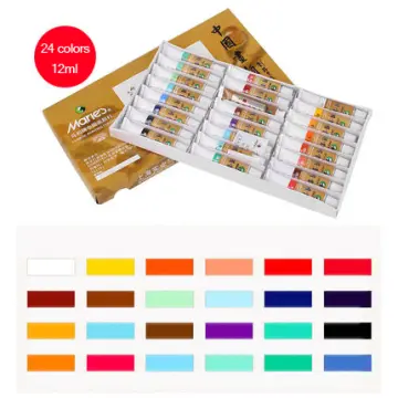 12ML Water Color Paint Set Paste Professional Watercolor Tube for