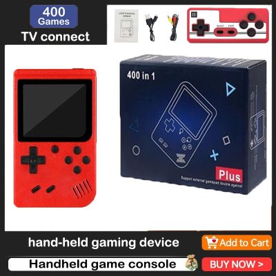 Video Game Console Consola Portable Mini Games Built-in 400 Games 5 Colors Retro Classic 8-Bit 3.0 Inch LCD Kids Game Player