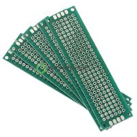 รากเดิม Pcb สองด้านขนาด2X8ซม. 10ชิ้น2*8แผงวงจรสากล