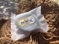 สบู่ออเเกนิก เมรีต้า สบู่สครับผิวให้กระจ่างใส ลดสิว MAYRITA ขนาด 50 กรัม