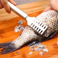 Stainless Steel Fish Scaler Peeler Fish Scale Remover Multi-function Fish Scraper Household Kitchen Utensils