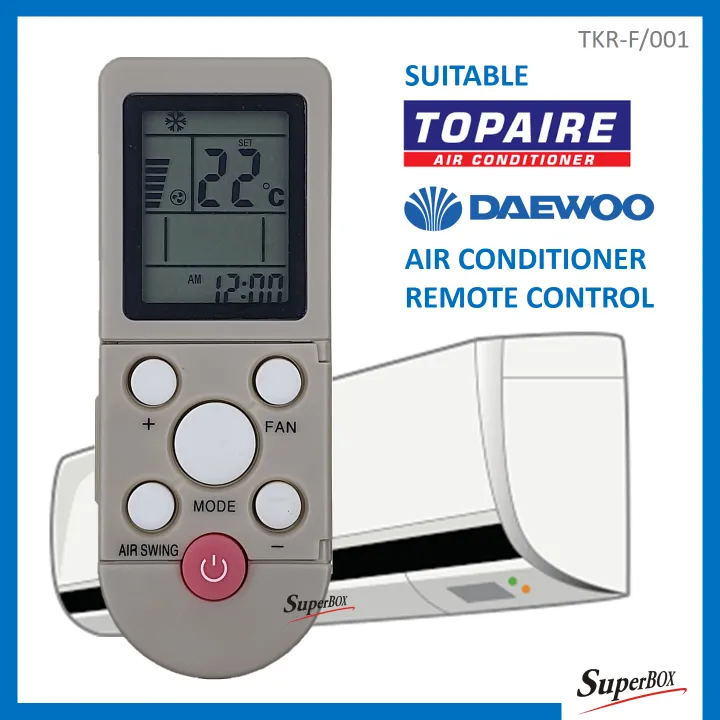 Topaire Deawoo Replacement For Deawoo Topaire Air Cond Aircond Air