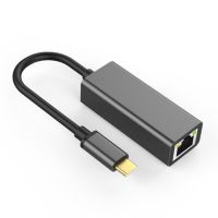 ﹍✢☌ USB C To 100/1000Mbps Ethernet Adapter Type-C To RJ45 LAN Cable External Network Card for USB-C Macbook Laptop PC Phones Tablet