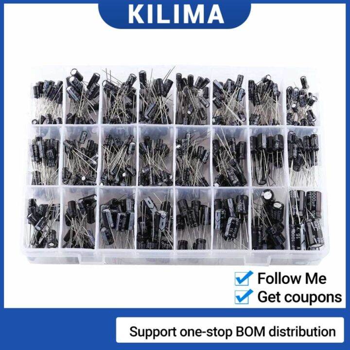 Aluminum Electrolytic Capacitor Set Kit Pcs Values Pcs Values Lazada Ph