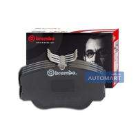 BREMBO ผ้าเบรกหน้า MERCEDESBENZ W124 , W124T, W201 1985 BLACK