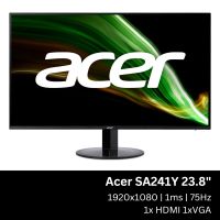 จอ Acer Monitor  LED 23.8” SA241YAbi 75Hz (VA, VGA, HDMI)