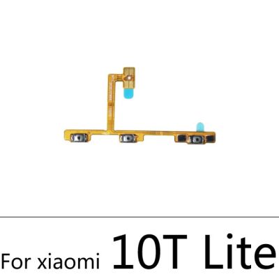 สวิทช์ไฟระดับเสียงเปิดปิดคีย์ด้านข้างปุ่มสายอ่อนสำหรับ Xiaomi Redmi 4 4x Note 3 4x 5a 6 7 Mi A1 5X5 9 A2 10T Lite 11 Pro