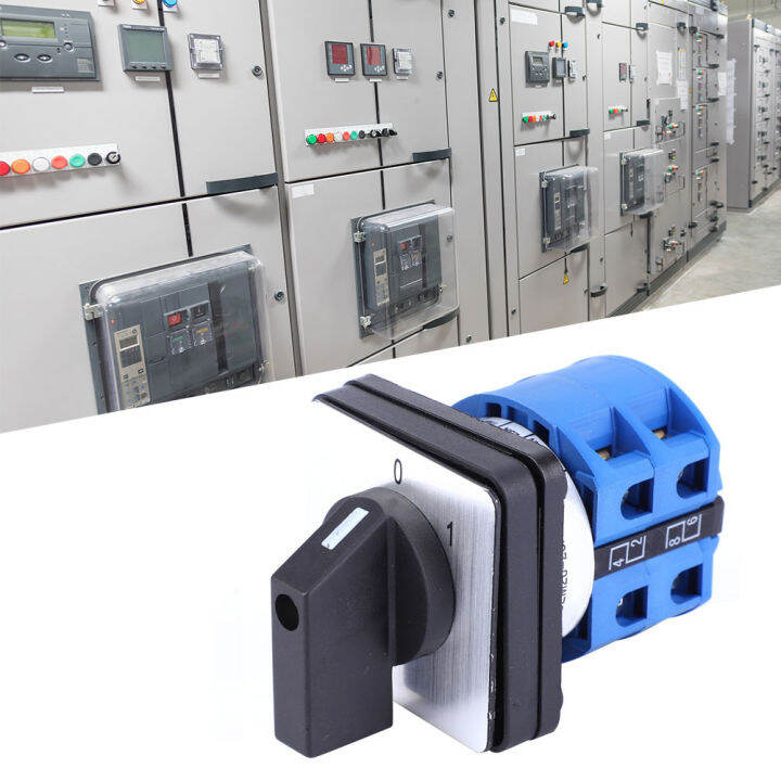 Changeover Switch 690V 25A Changeover Selector Switch 2 position for