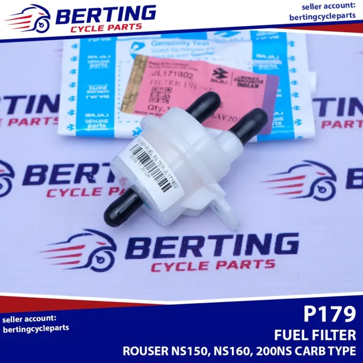 Rouser NS150 NS160 NS200 200NS CARB TYPE Fuel Filter Inline Genuine