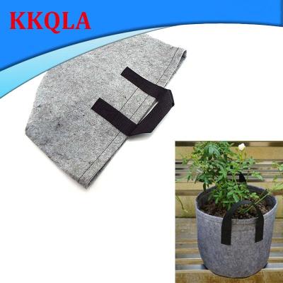 QKKQLA 2 Gallon Plant Grow Bag Garden Planting Bag With Handle Growing Box Vegetable Potato Round Pot Container Indoor Outdoor