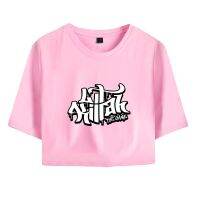 Top Tees LLt Killah แขนสั้นหลวม All-Match Casual Street Harajuku สไตล์เซ็กซี่เสื้อยืด Top