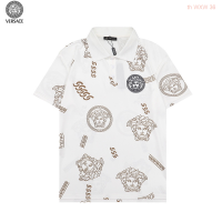 【high quality】  Versa Polo Short Sleeve Print Medusa Fashion