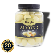 Kẹo Socola Beryl Almond White Hũ 350g - 450g